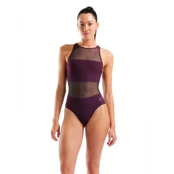 WOMEN'S ARENA MESH PANELS SWIMSUIT 