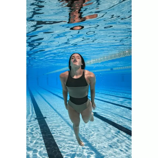 W ARENA MESH PANELS SWIMSUIT 