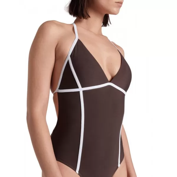 W ARENA PRO_FILE SWIMSUIT TIE BACK 