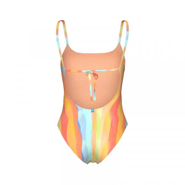 WOMEN'S ARENA WATER PRINT SWIMSUIT 