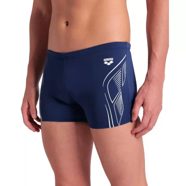 M ARENA REFLECTING SWIM SHORT NAVY 
