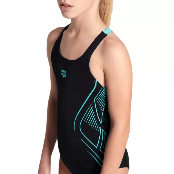 G ARENA REFLECTING SWIMSUIT SWIM PRO BACK ROSE 