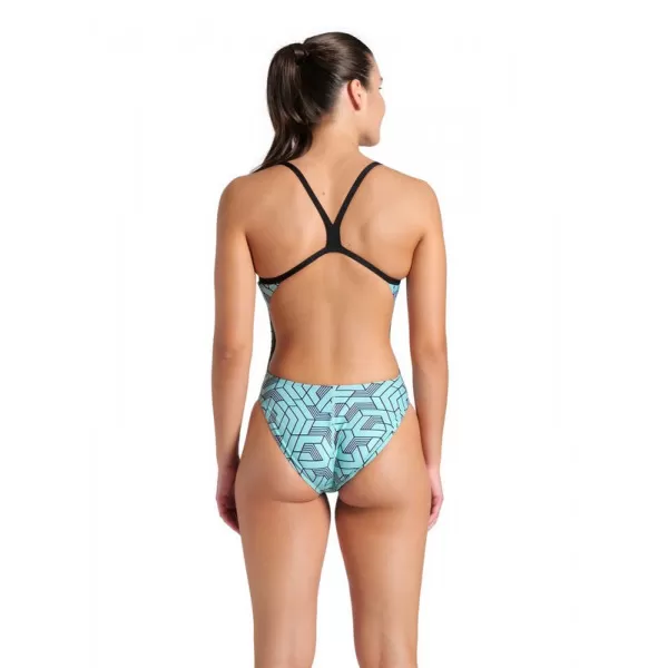 W ARENA ESCAPE SWIMSUIT CHALLENGE BACK BLACK WATER 