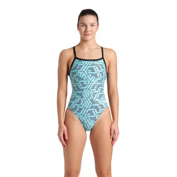 W ARENA ESCAPE SWIMSUIT CHALLENGE BACK BLACK WATER 