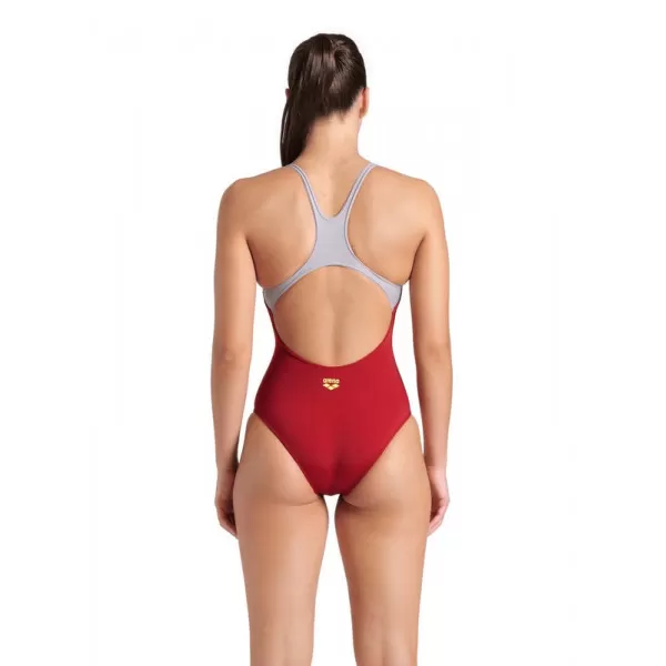 WOMENS ARENA FOGGY DOTS SWIMSUIT S 