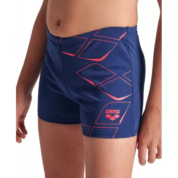 BOYS ARENA LOSANGE GRAPHIC SWIM SHORT 