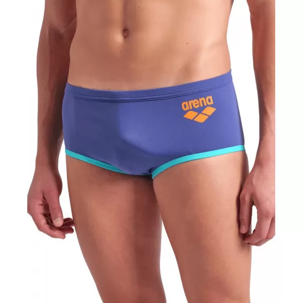 M ARENA ONE LOW WAIST SHORT BIG LOGO PLUM 