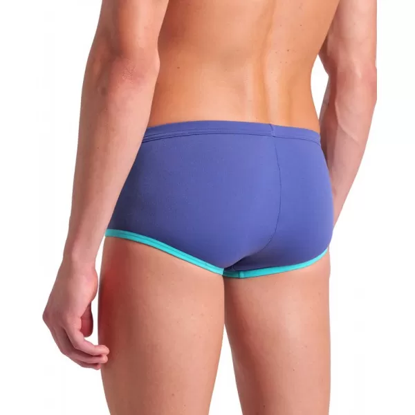 M ARENA ONE LOW WAIST SHORT BIG LOGO PLUM 