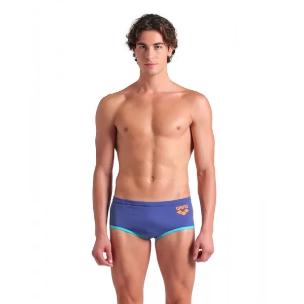 M ARENA ONE LOW WAIST SHORT BIG LOGO PLUM 