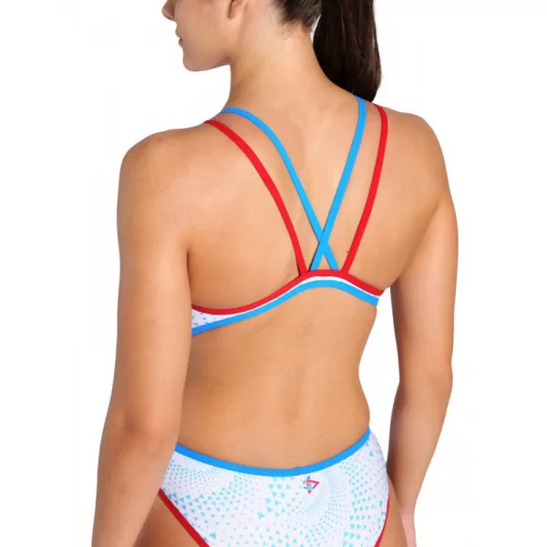 WOMEN'S ARENA ONE FIREFLOW SWIMSUIT DOUBLE CROSS 