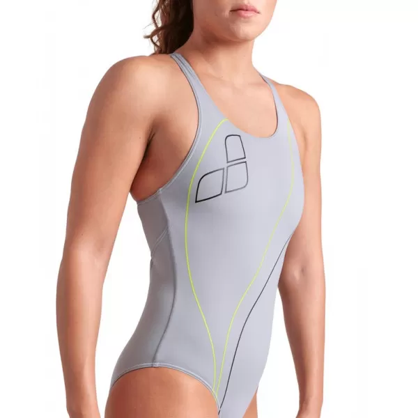 W ARENA TRAIL SWIMSUIT V BACK 