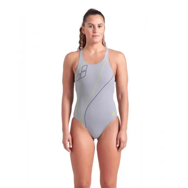 W ARENA TRAIL SWIMSUIT V BACK 