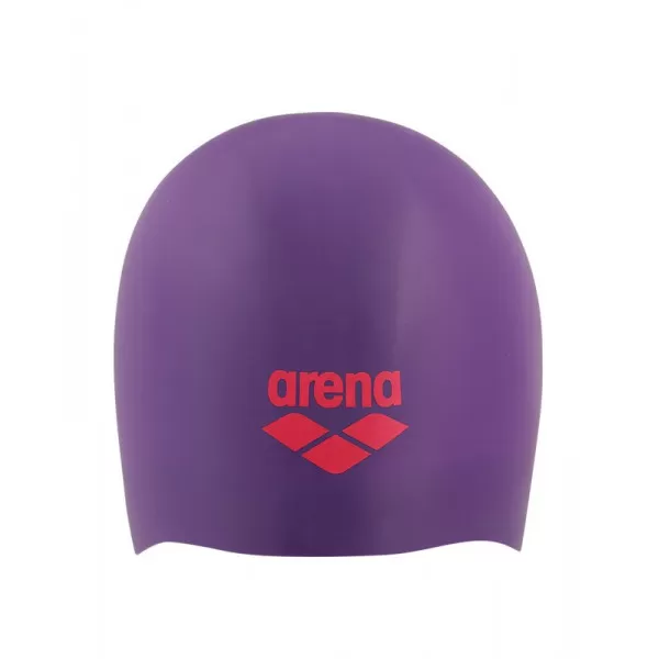 ARENA LONG HAIR CAP PLUM 