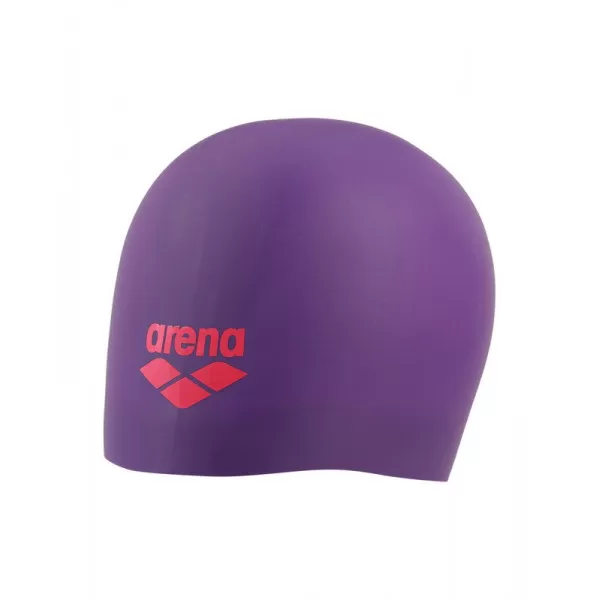 ARENA LONG HAIR CAP PLUM 