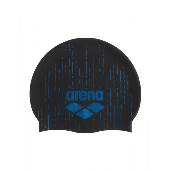 ARENA SHINE CAP BLACK-BLUE 