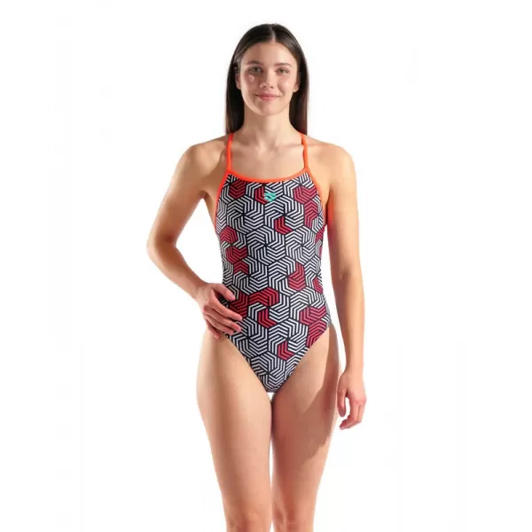 W ARENA GEOMETRY SWIMSUIT SWIM BOO 