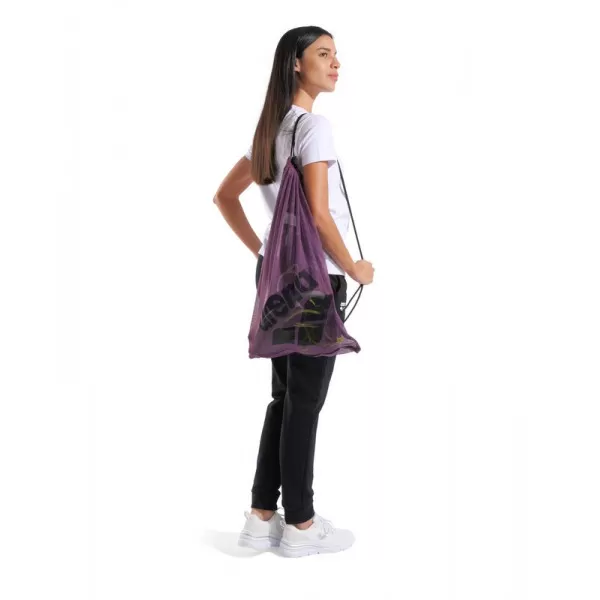 ARENA ONE GO MESH BAG PLUM 