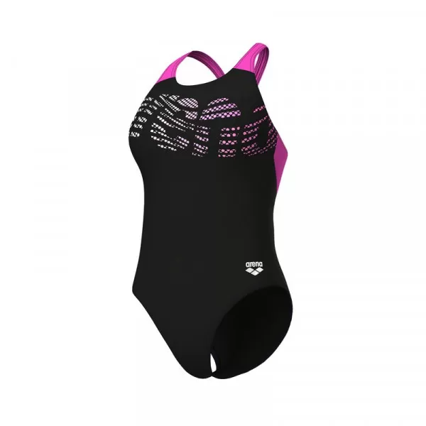 W ARENA FLOWING SWIMSUIT V BACK 