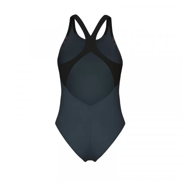 W ARENA GRID SWIMSUIT V BACK GRAPH A 