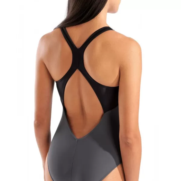 W ARENA GRID SWIMSUIT V BACK GRAPH A 