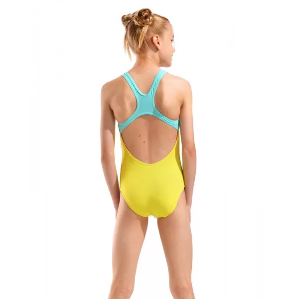 GIRL'S ARENA LOGO SWIMSUIT SWIM PRO 