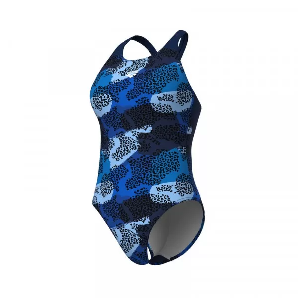 W ARENA CAMO SWIMSUIT V BACK L 