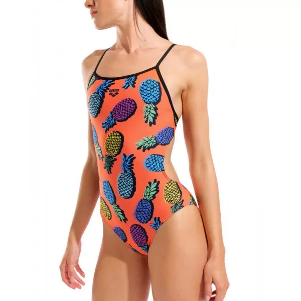 W ARENA PINEAPPLES SWIMSUIT TIE BAC 