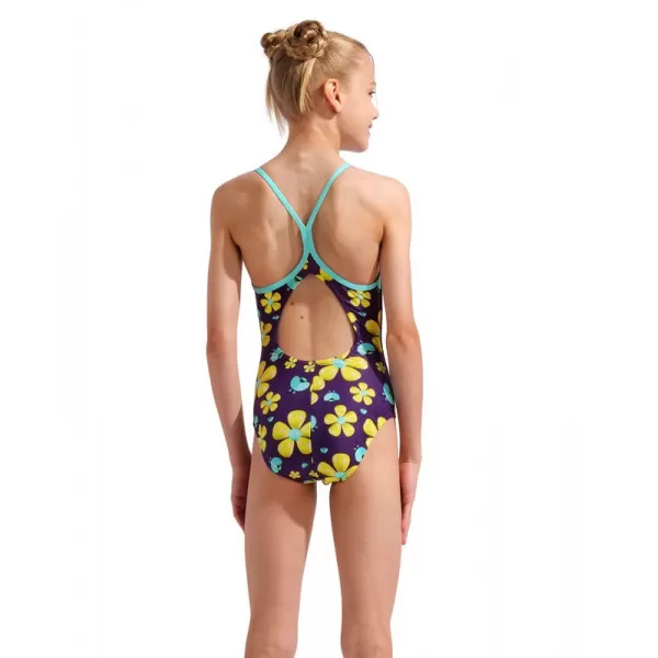 G ARENA SPRING SWIMSUIT PLUM MULTI-WATER  