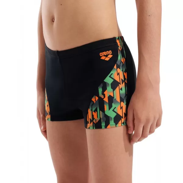B ARENA PRINT SWIM SHORT 