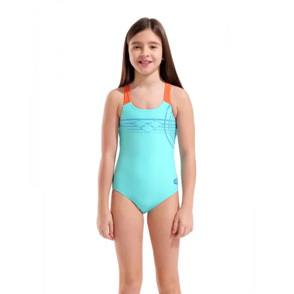 G ARENA SUNRISE SWIMSUIT SWIM WATER-CALYPSO CORAL 