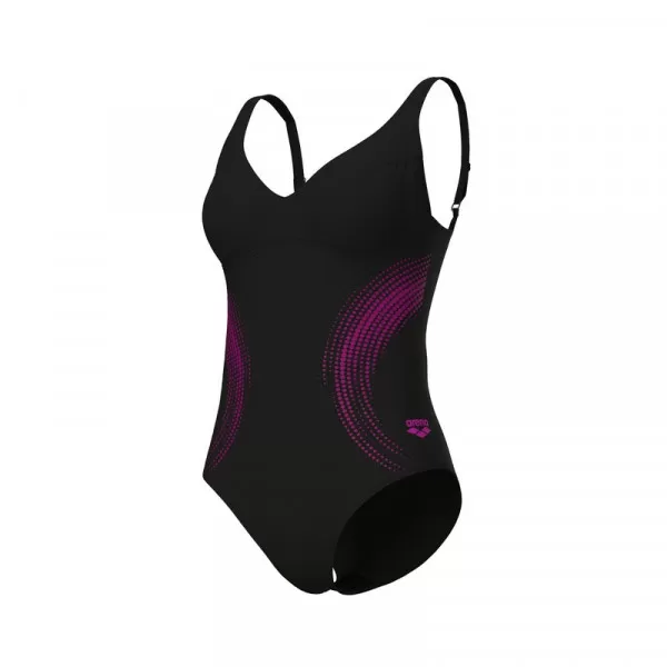 W ARENA SHIMMERING SWIMSUIT U BACK 