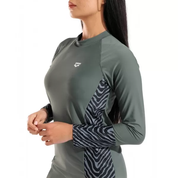 W ARENA SWIM TUNIC ALLOVER 