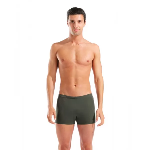 M ARENA GRAPHIC SWIM SHORT DARK SAGE-BLACK 