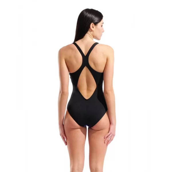 W ARENA DYNAMISM SWIMSUIT BLACK-PINK 