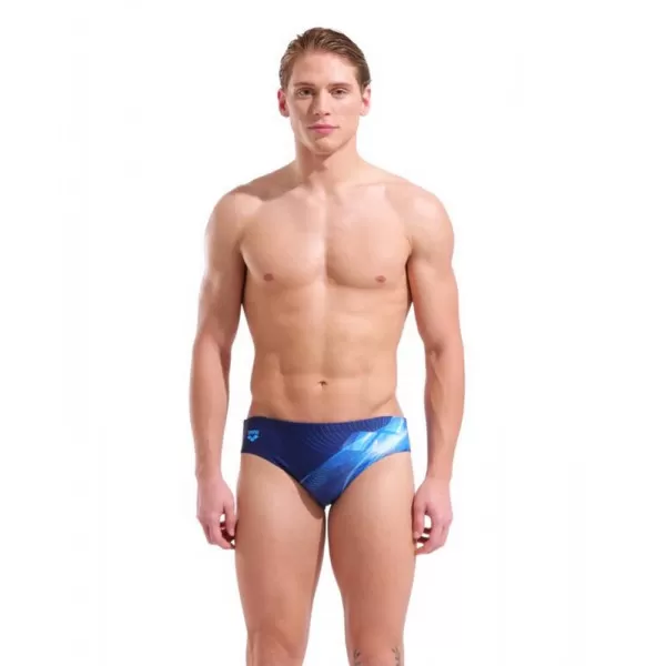 M ARENA JELLYFISH SWIM BRIEFS NAVY-MULTI 