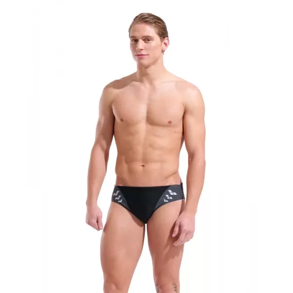 M ARENA STEPLOGO SWIM BRIEFS BLACK 