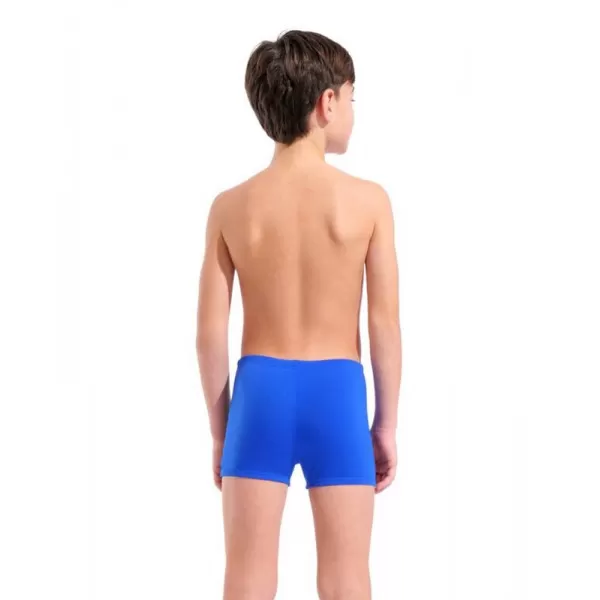 B ARENA BOLD SWIM SHORT NEON BLUE-ARTIC LIME 