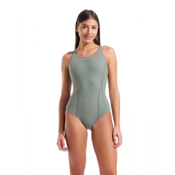 W ARENA SWIMSUIT ERIKA U BACK SAGE-NAVY 
