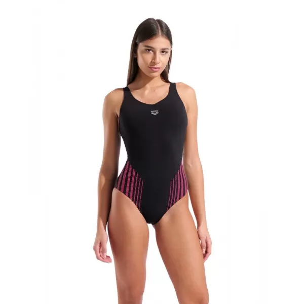 W ARENA SWIMSUIT GIUSY SQUARED BACK BLACK 