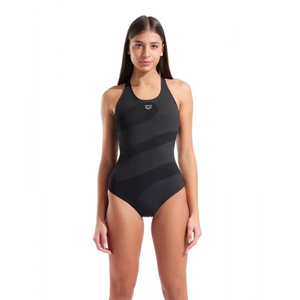 W ARENA SWIMSUIT VALENTINA CROSS BACK BLACK MULTI-BLACK 