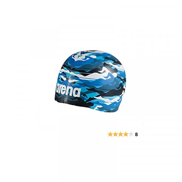 POOLISH MOULDED SWIMMER CAMO BLUE-WHITE KAPA ZA PLIVANJE 