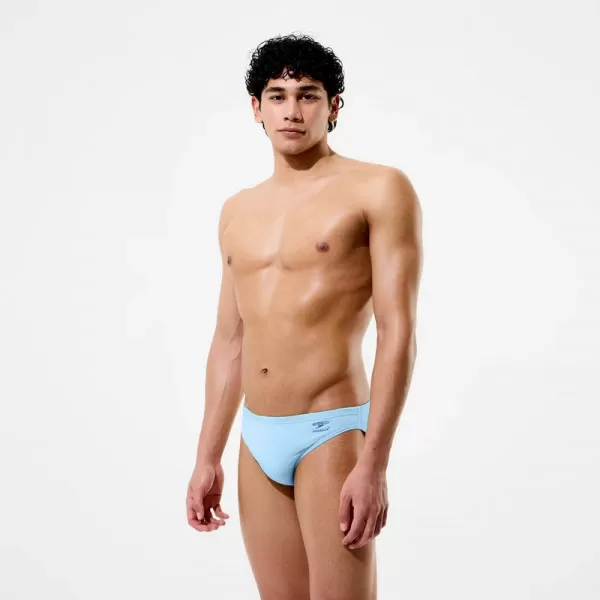 SPEEDO MEN SOLID BRIEF LTBLU 