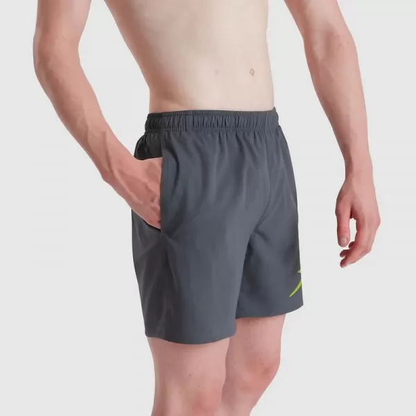 SPEEDO SPORT LOGO 16 WATERSHORT GREY/GREEN ŠORC ZA KUPANJE 