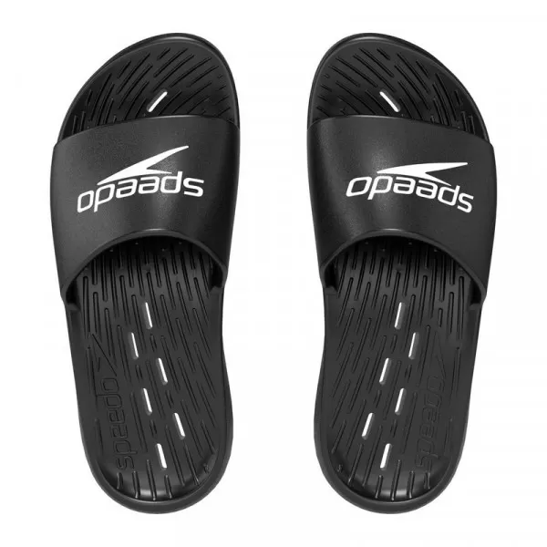 SPEEDO SLIDES ONE PIECE AM BLACK 