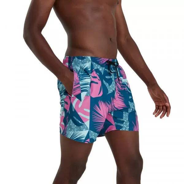 SPEEDO PRINT LEIS 16 WATERSHORT BLACK ŠORC ZA KUPANJE 