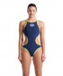 W ARENA ONE BIGLOGO ONE PIECE NAVY-SOFT GREEN 