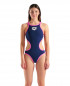 W ARENA ONE BIGLOGO ONE PIECE NAVY-FLUO PINK 