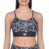 W GYM  BRA TOP CROSS STRAPS 