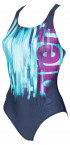 W DRAWING SWIM PRO BACK ONE NAVY 
