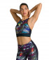 W BRA TOP CROSS BACK 